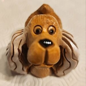 VTG Artesania Rinconada Cocker Spaniel Figurine Handmade Uruguay Adult Dog #122